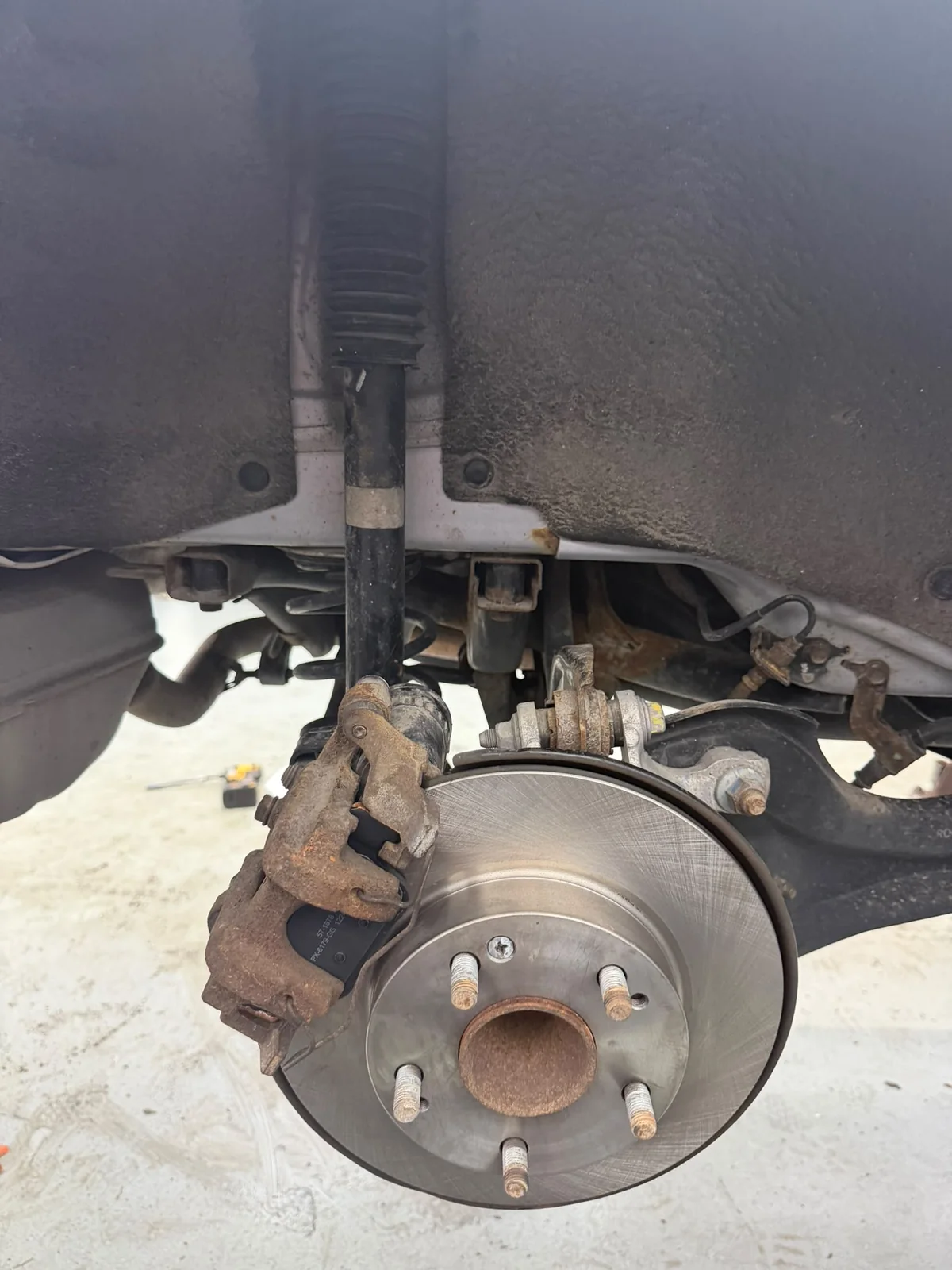 Brake rotor after repair at Motorlux Auto Repairs